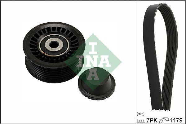 Zestaw paska wieloklinowego do Renault, 529 0585 10, INA w ofercie sklepu e-autoparts.pl 